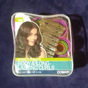 Conair Magnetic Hair Rollers - Purple, Green, Orange